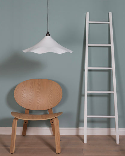 From The Anvil Smooth Nickel Flora Pendant - Hot Tub Shop