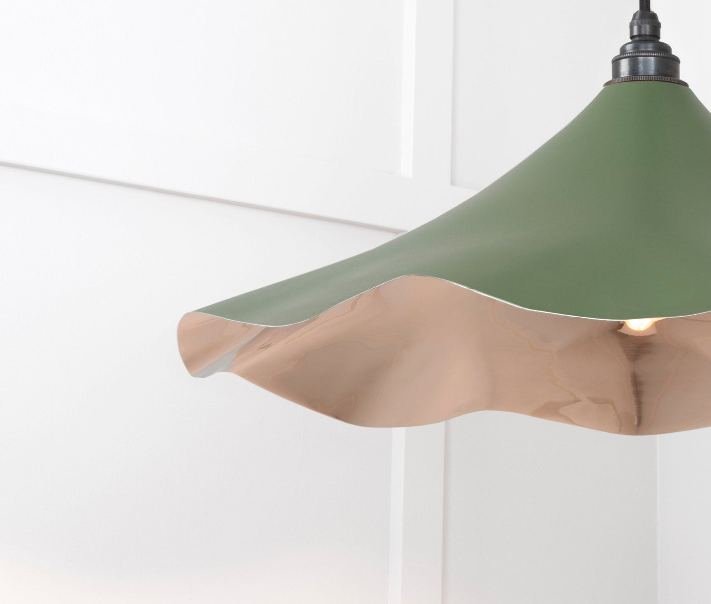 From The Anvil Smooth Nickel Flora Pendant - Hot Tub Shop