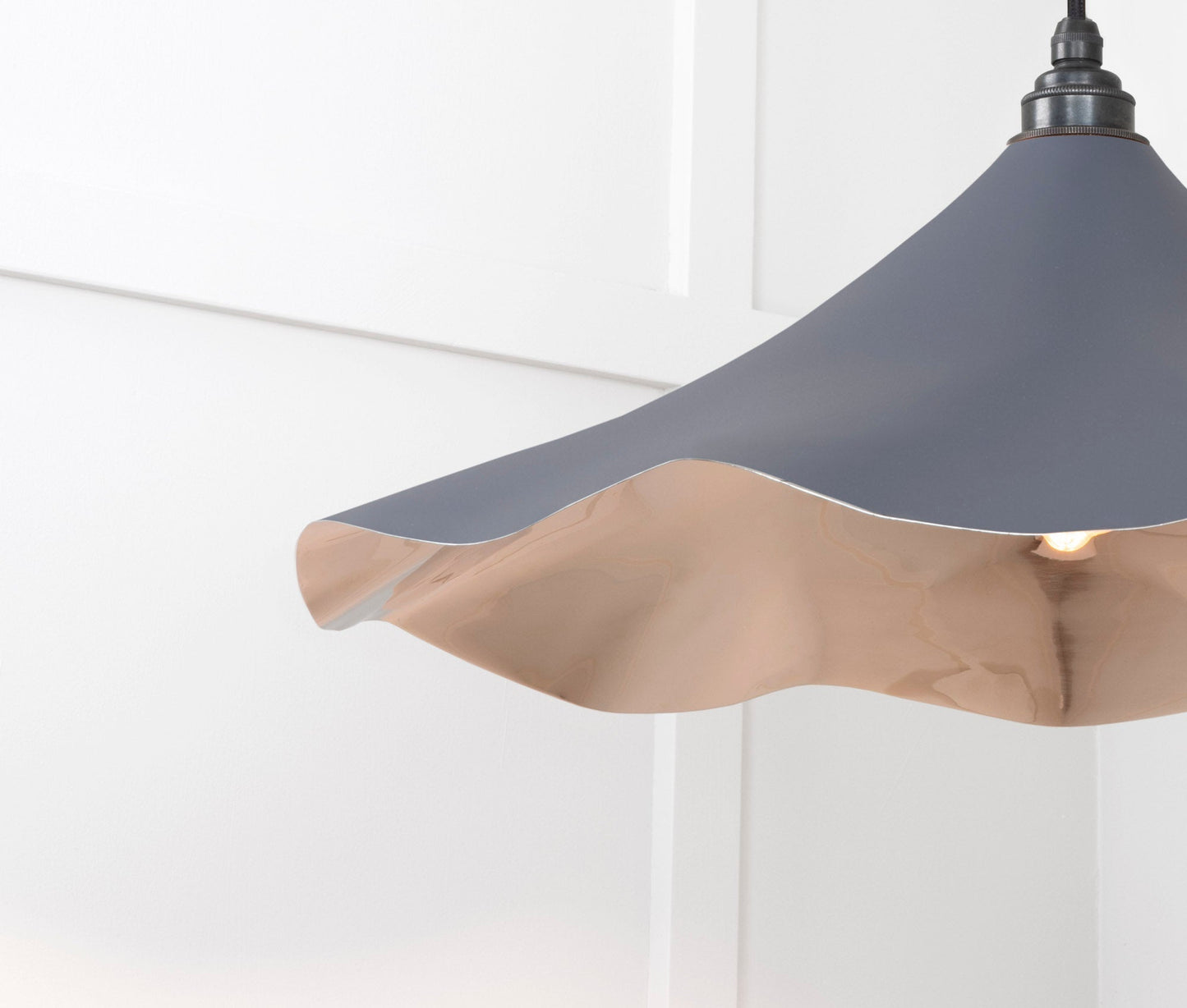 From The Anvil Smooth Nickel Flora Pendant - Hot Tub Shop