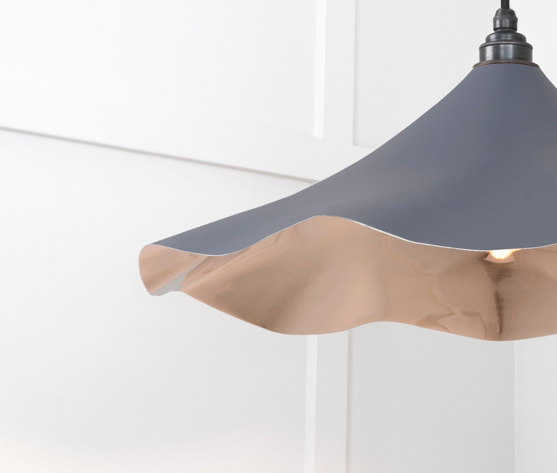 From The Anvil Smooth Nickel Flora Pendant - Hot Tub Shop