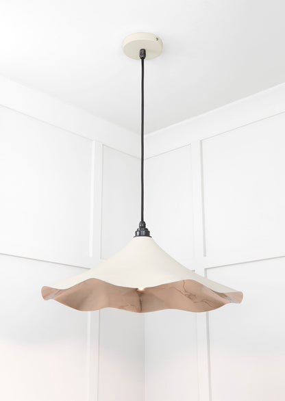 From The Anvil Smooth Nickel Flora Pendant - Hot Tub Shop