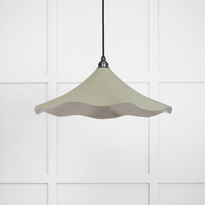 From The Anvil Smooth Nickel Flora Pendant - Hot Tub Shop