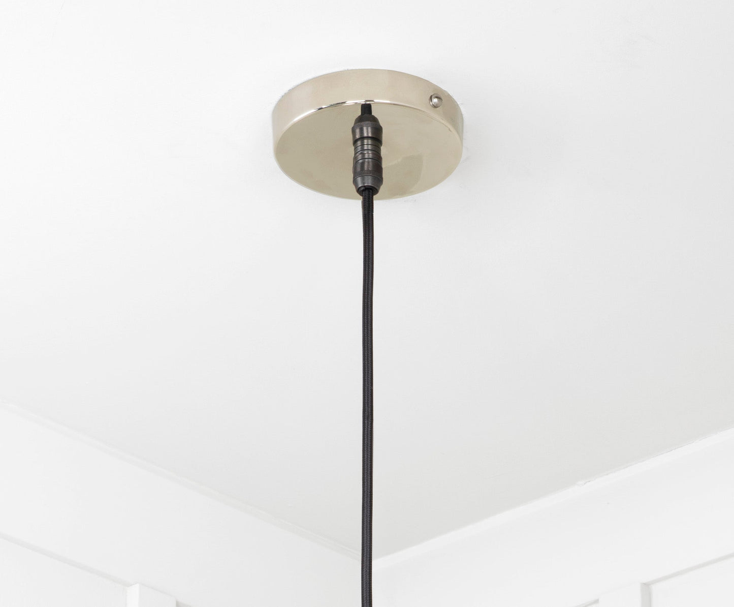 From The Anvil Smooth Nickel Flora Pendant - Hot Tub Shop