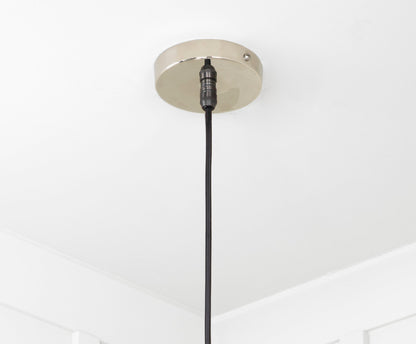 From The Anvil Smooth Nickel Flora Pendant - Hot Tub Shop