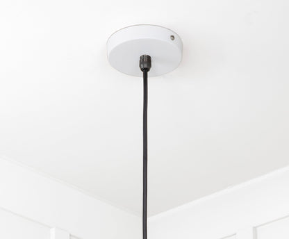 From The Anvil Smooth Brass Flora Pendant