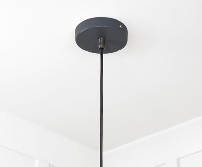 From The Anvil Smooth Brass Flora Pendant