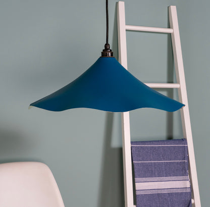 From The Anvil Smooth Brass Flora Pendant