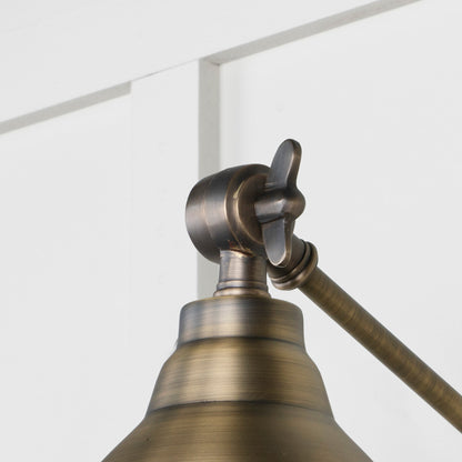 From The Anvil Aged Brass Brindley Wall Light - Hot Tub Shop