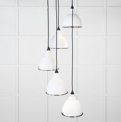 From The Anvil Smooth Nickel Brindley Cluster Pendant