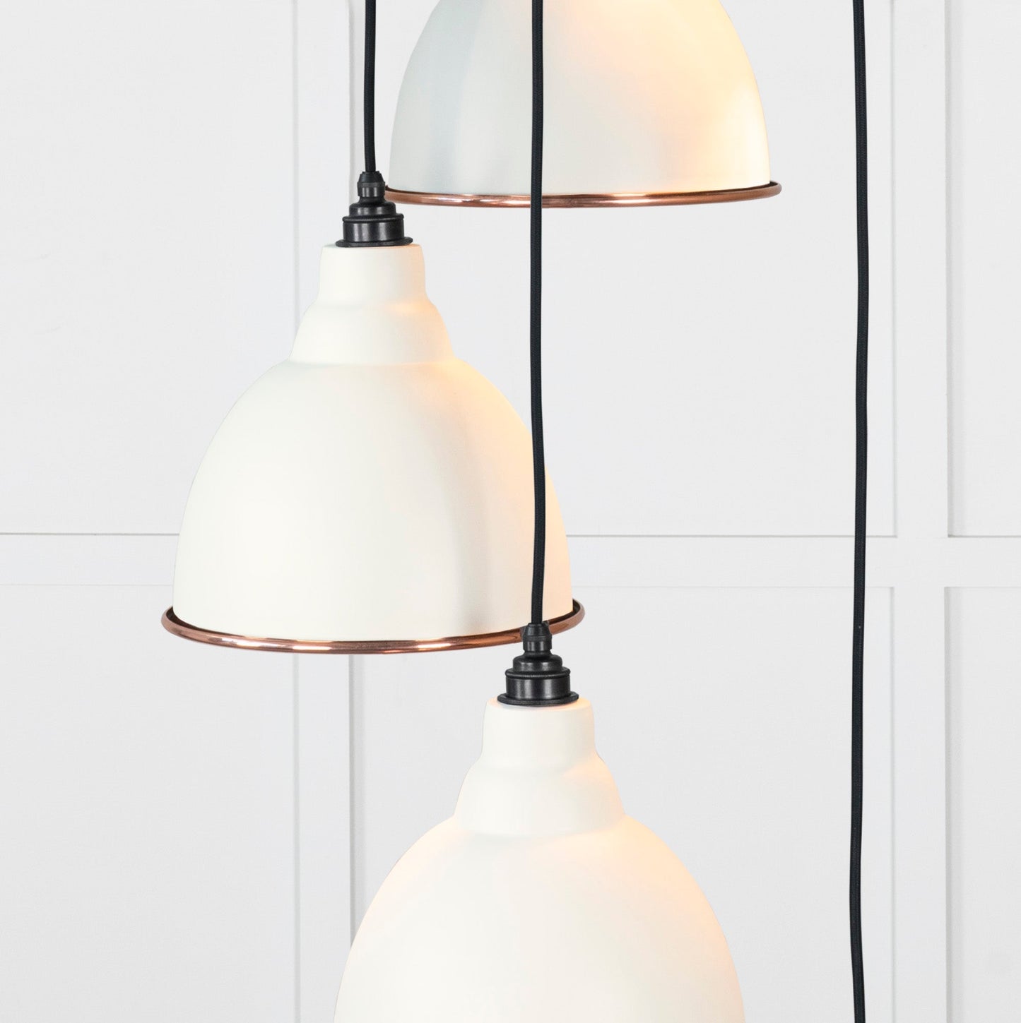 From The Anvil Hammered Copper Brindley Cluster Pendant