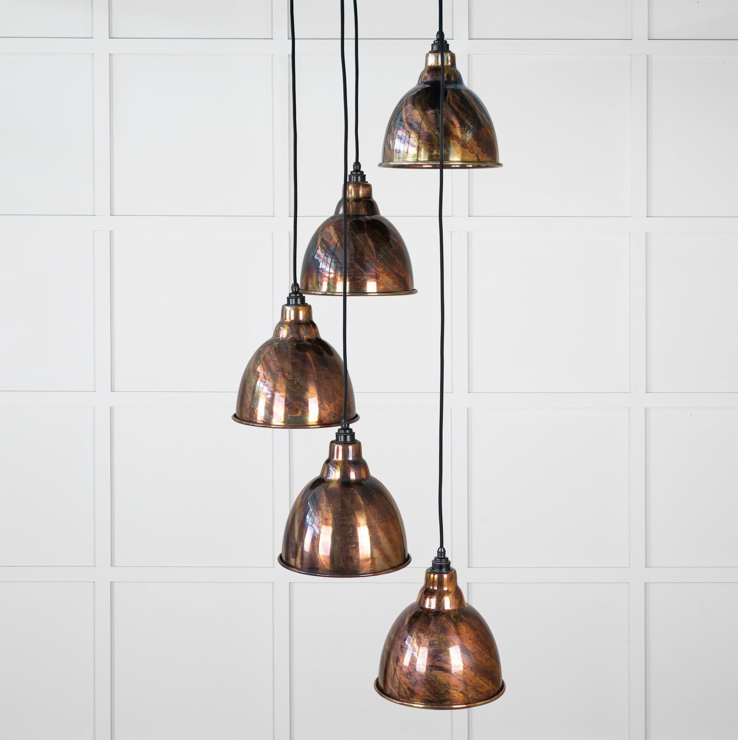 From The Anvil Burnished Brindley Cluster Pendant