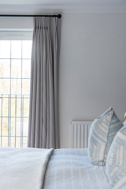 From The Anvil Hammered Ball Curtain Finial (Pair)