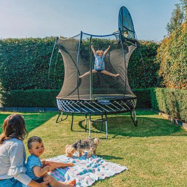 Springfree 8ft Round Outdoor Trampoline With Safety Net - Hot Tub Shop