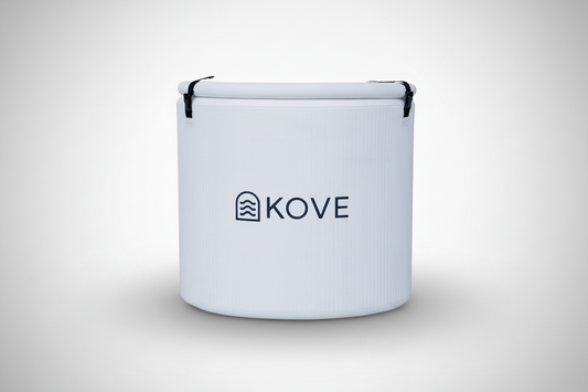 KOVE Core Ice Bath – Premium Upright Cold Plunge - Full Body Immersions - 450L (Chiller Compatible)