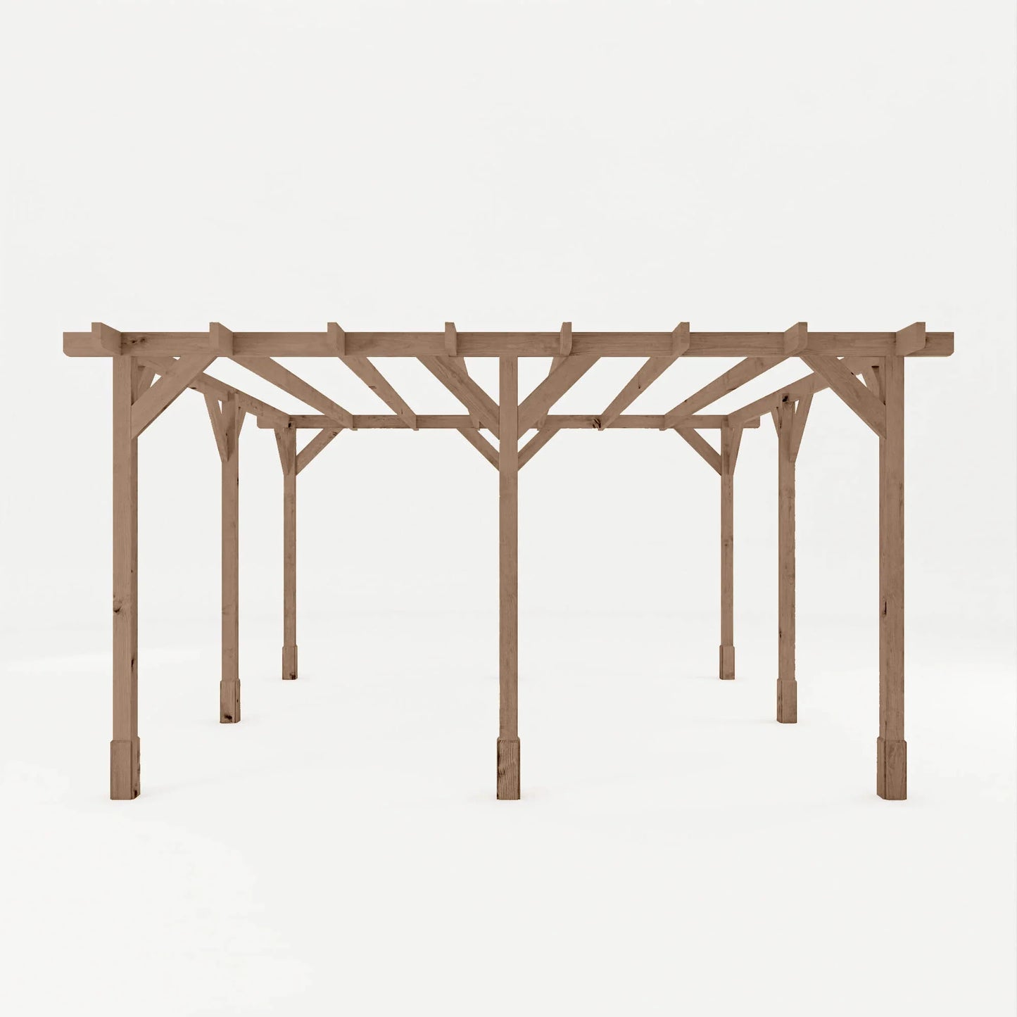 4m x 4m Pressure Treated Pergola