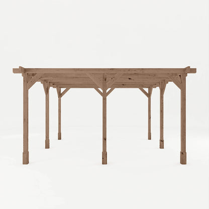 4m x 4m Pressure Treated Pergola