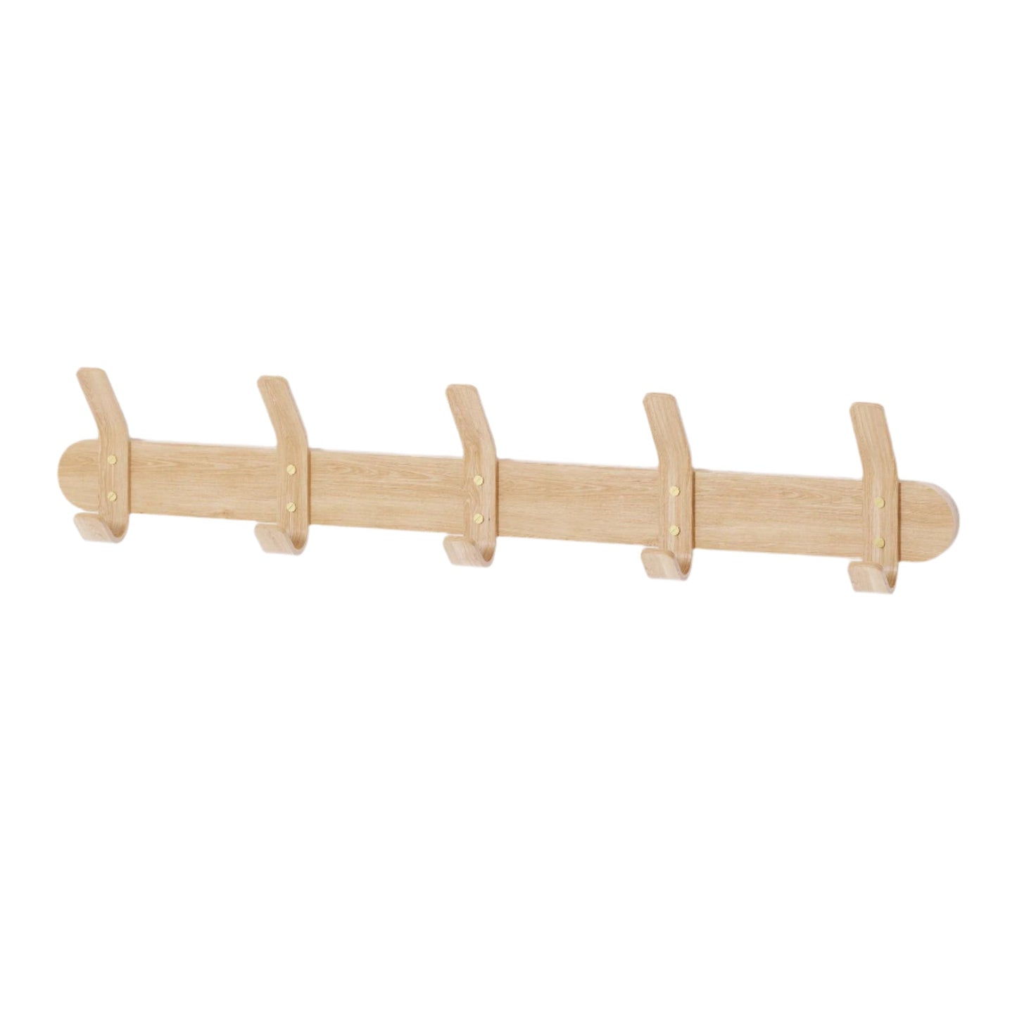 Wireworks Wall Hooks Left Hook 5 Oak
