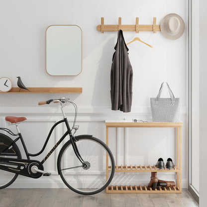 Wireworks Wall Hooks Left Hook 5 Oak