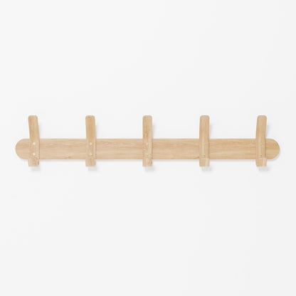 Wireworks Wall Hooks Left Hook 5 Oak