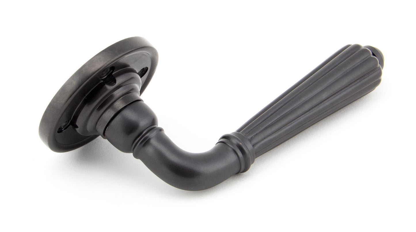 From The Anvil Hinton Lever On Rose Set (Unsprung)