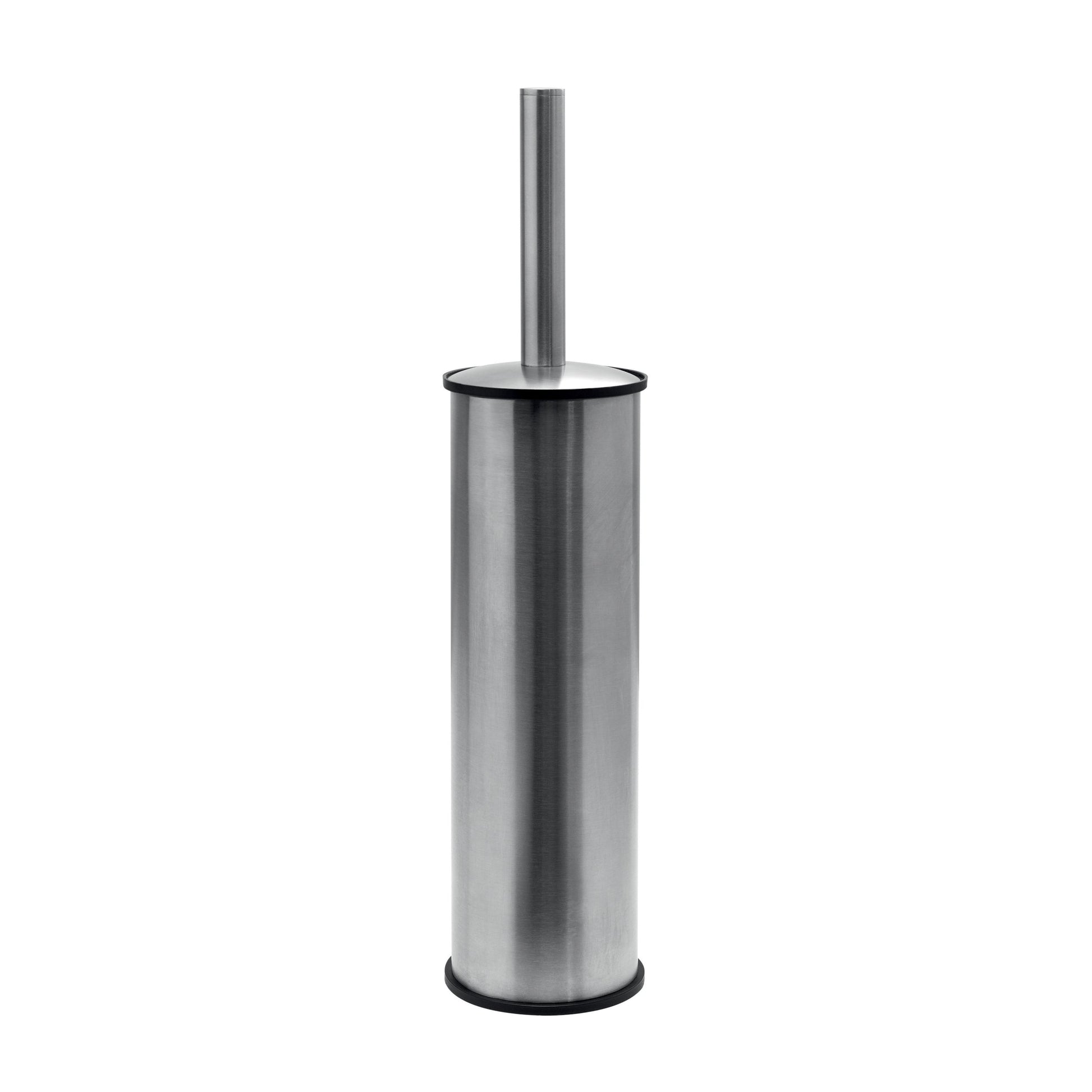 Origins Living Gedy G Pro Metal Toilet Brush Freestanding Brushed Stainless Steel - Hot Tub Shop