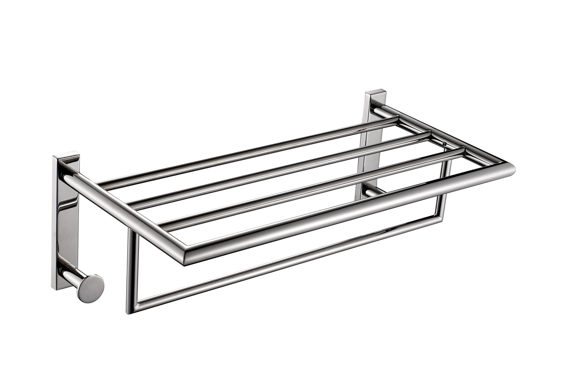 Origins Living Gedy G Pro Towel Rack With Hooks Chrome - Hot Tub Shop