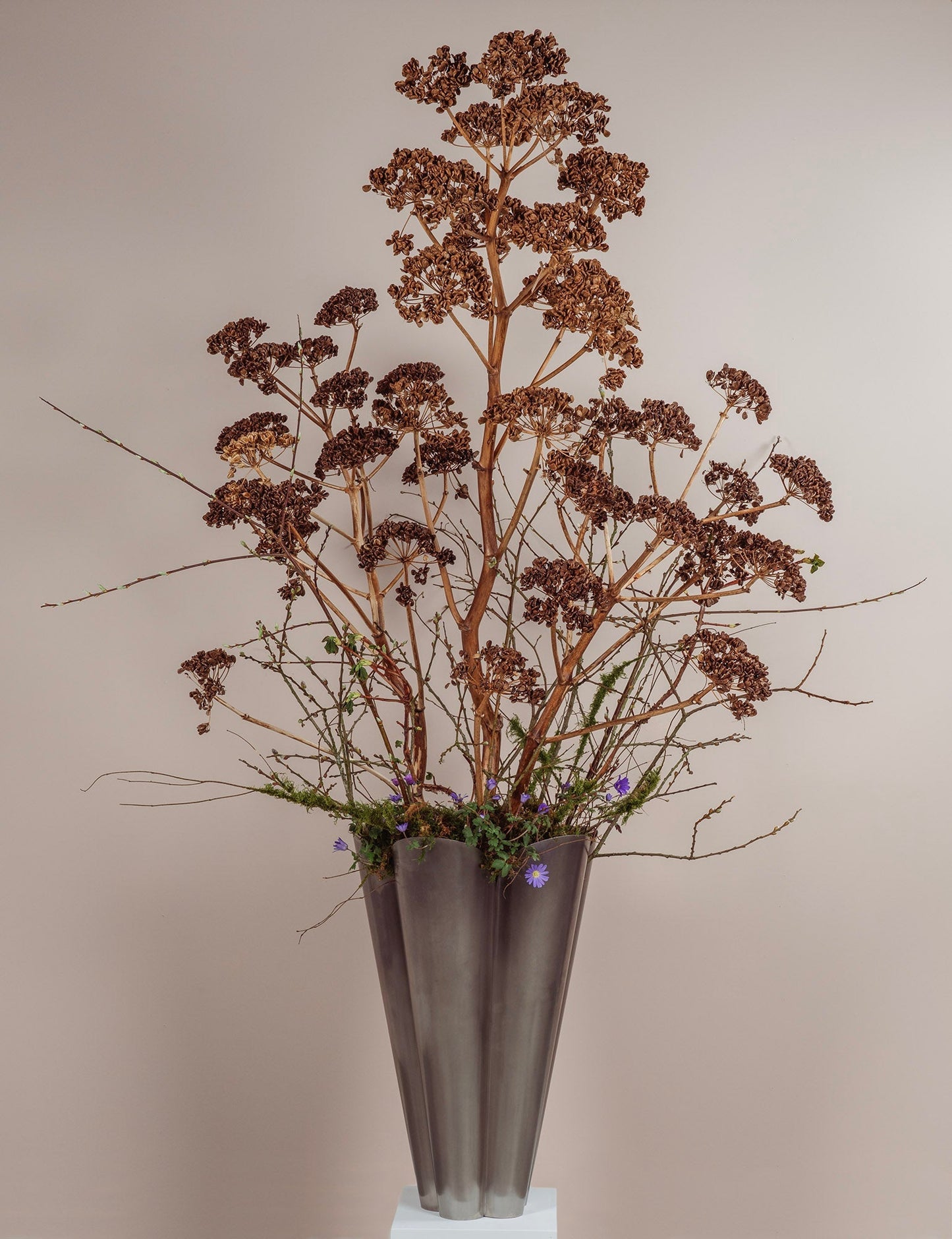 From The Anvil Stainless Steel Flora Plant Pot