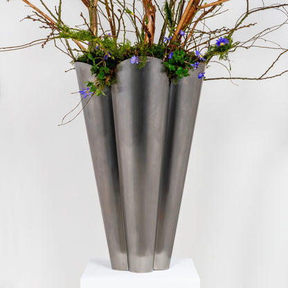 From The Anvil Stainless Steel Flora Plant Pot