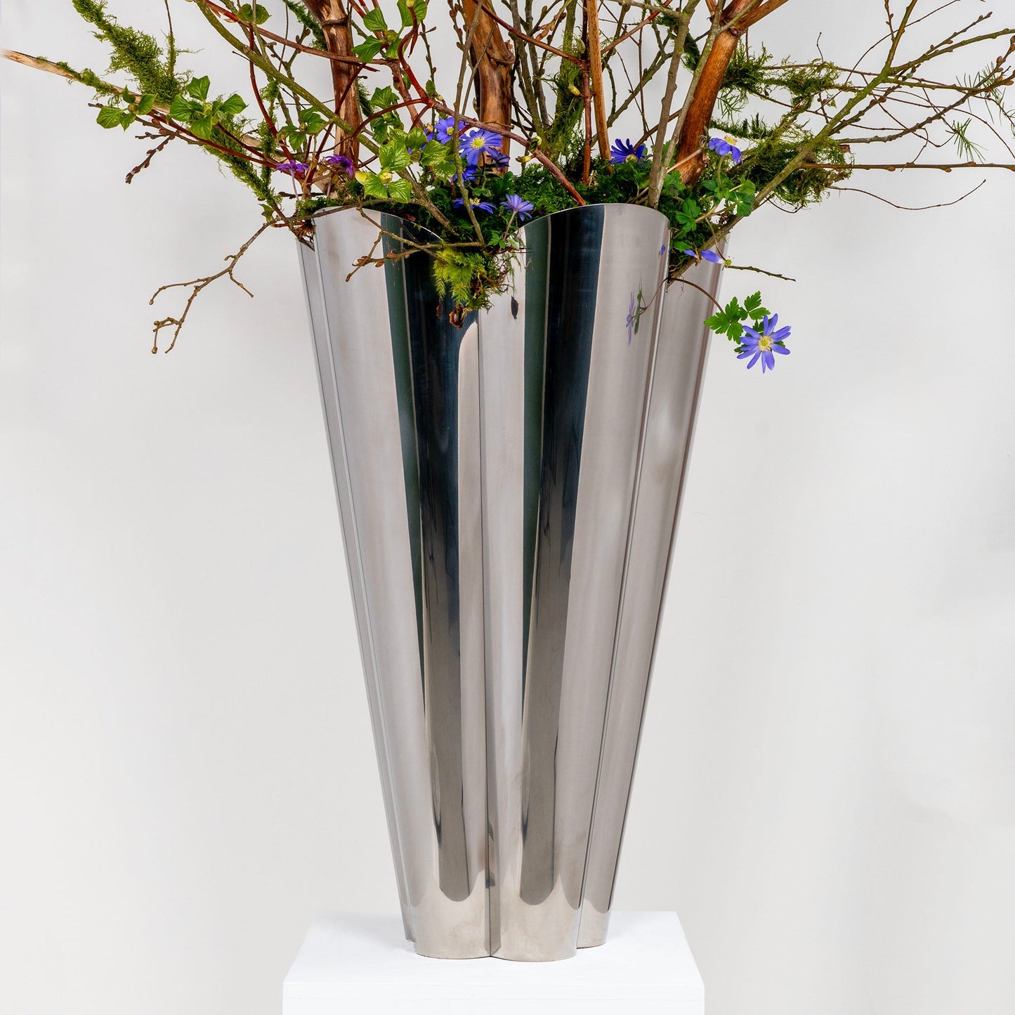 From The Anvil Stainless Steel Flora Plant Pot