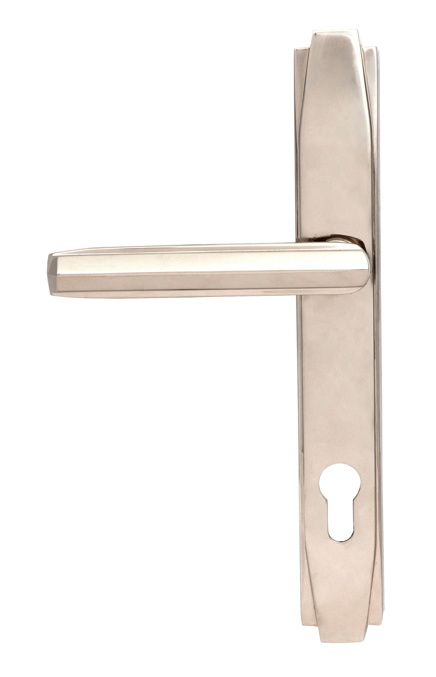 From The Anvil Art Deco Slimline Lever Espag. Lock Set