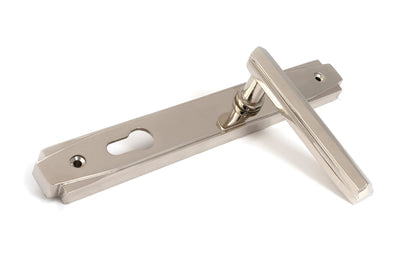 From The Anvil Art Deco Slimline Lever Espag. Lock Set