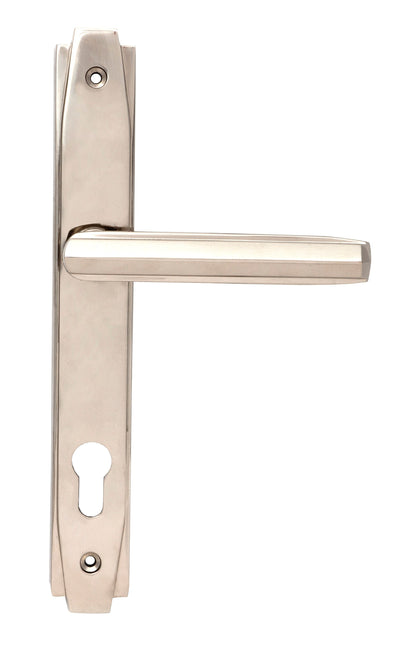From The Anvil Art Deco Slimline Lever Espag. Lock Set