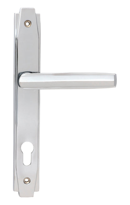 From The Anvil Art Deco Slimline Lever Espag. Lock Set