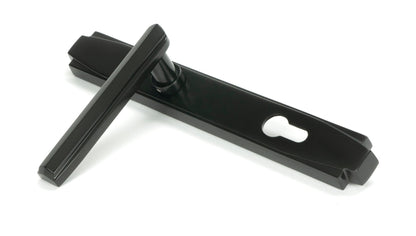 From The Anvil Art Deco Slimline Lever Espag. Lock Set