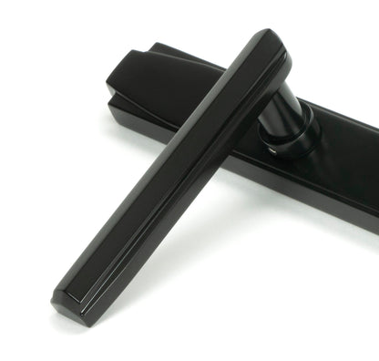 From The Anvil Art Deco Slimline Lever Espag. Lock Set