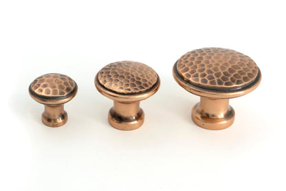 From The Anvil Hammered Cabinet Knob
