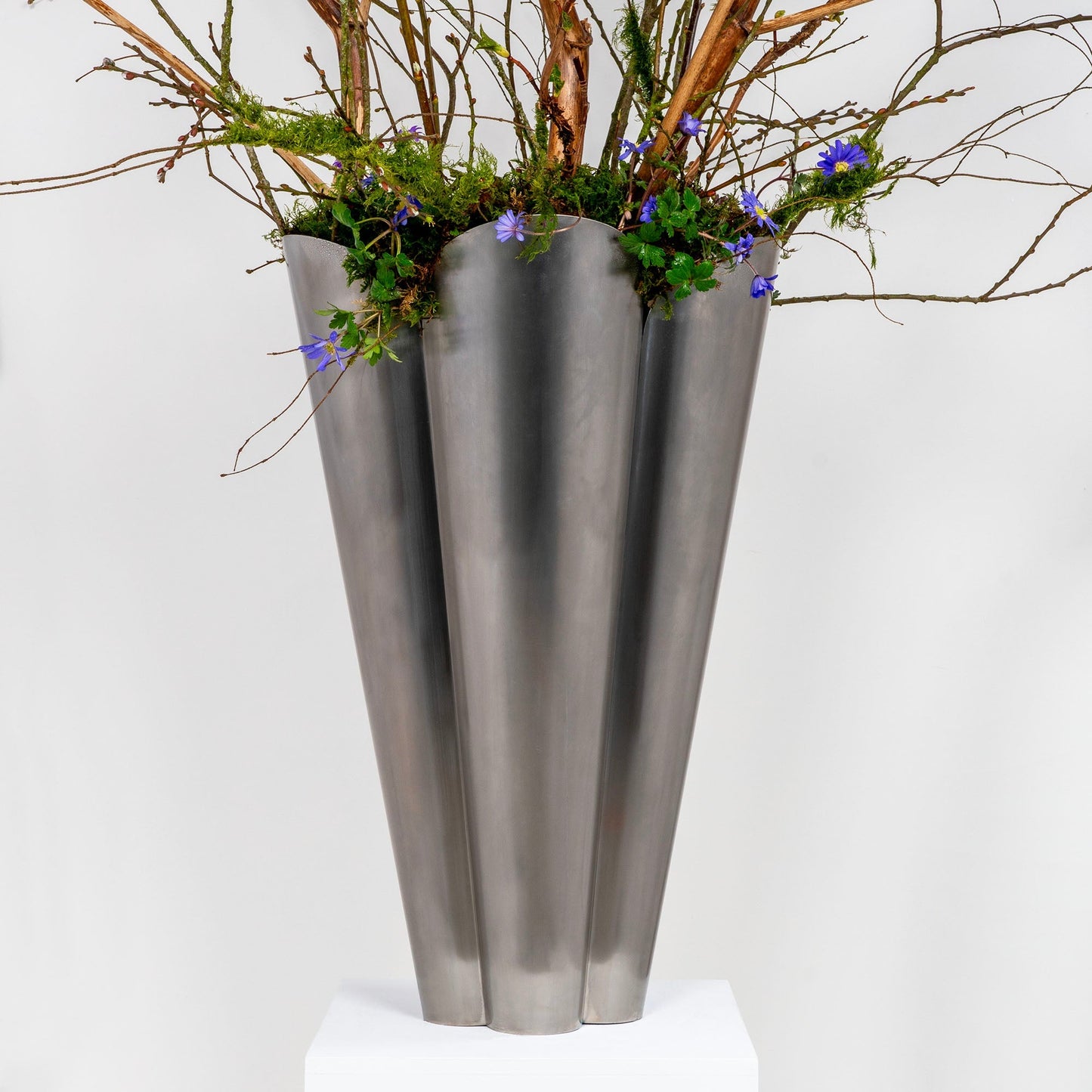From The Anvil Stainless Steel Flora Plant Pot