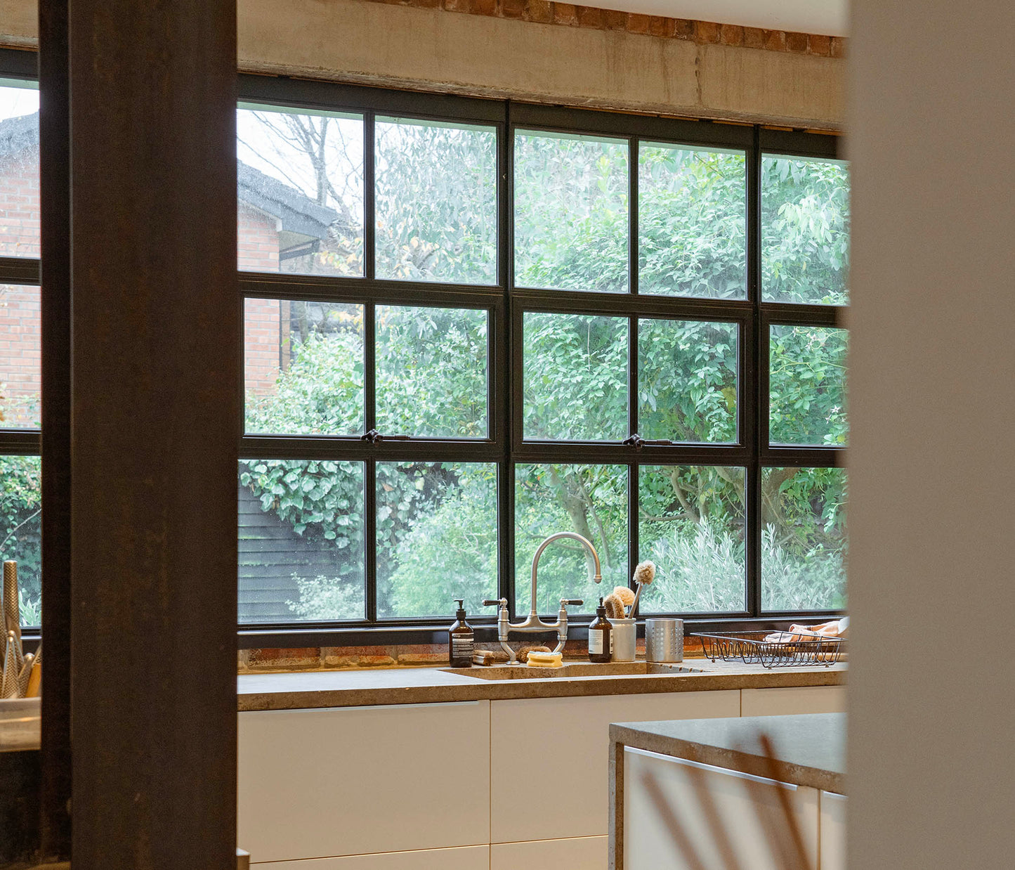 From The Anvil Night Vent Locking Reeded Fastener (Steel Window)