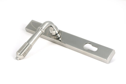 From The Anvil Reeded Slimline Lever Espag. Lock Set