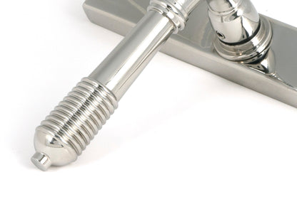 From The Anvil Reeded Slimline Lever Espag. Lock Set