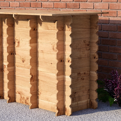 Large Wooden Interlock Bar - Hot Tub Shop