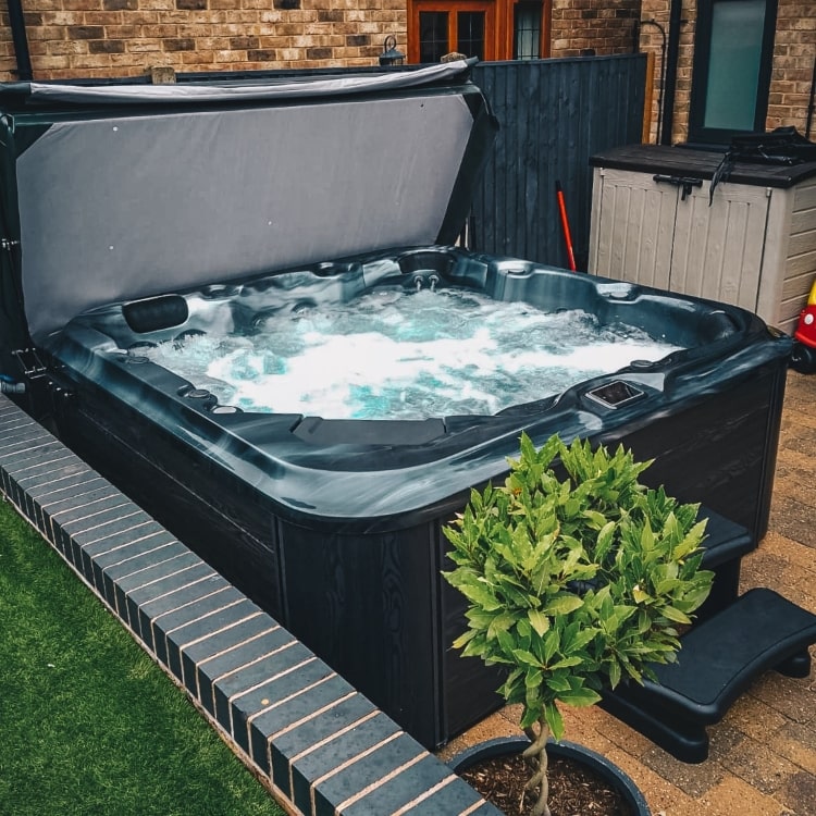 H2O Premium Eco 6000 Series 5-6 Person Hot Tub Spa - Pearl Shadow - Hot Tub Shop