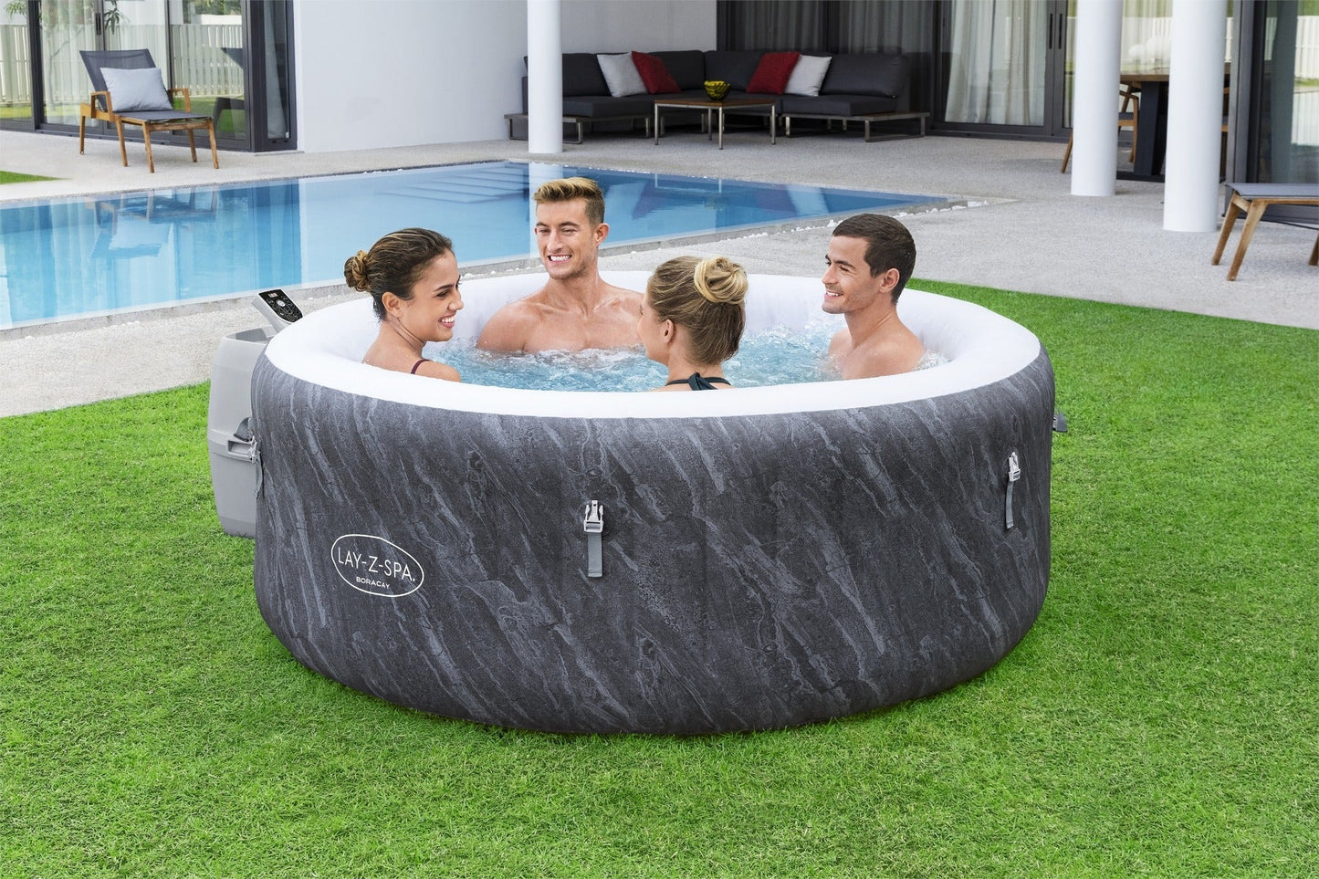 Boracay AirJet 2-4 Person Inflatable Hot Tub