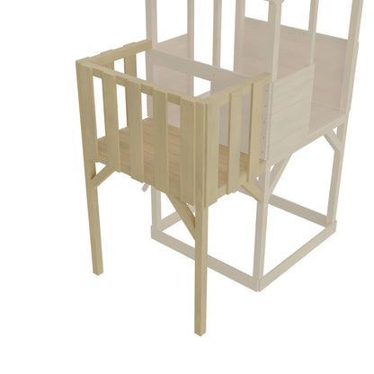 TP Treehouse Wooden Play Tower Wooden Balcony - FSC® certified