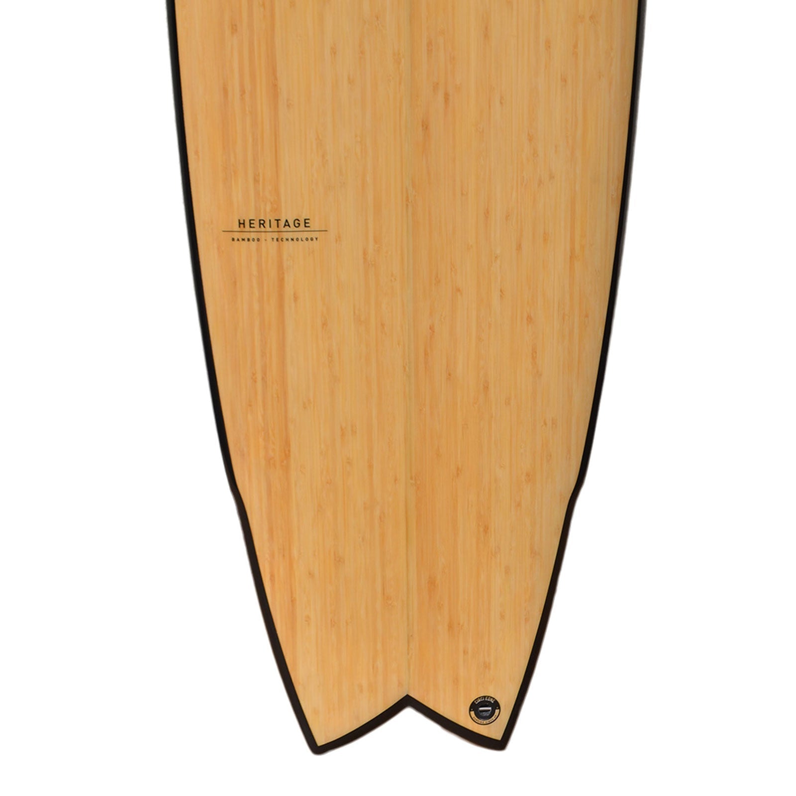 6ft 6 Bamboo Wing Swallow Tail Shortboard Surfboard - Hot Tub Shop