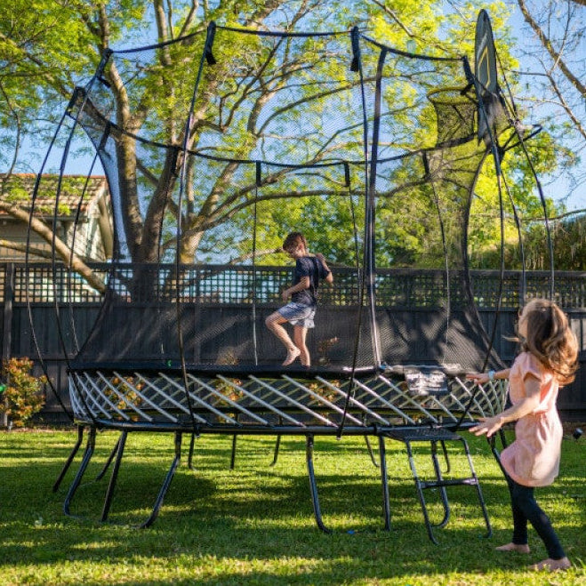 Springfree 10ft Round Outdoor Trampoline With Safety Net - Hot Tub Shop