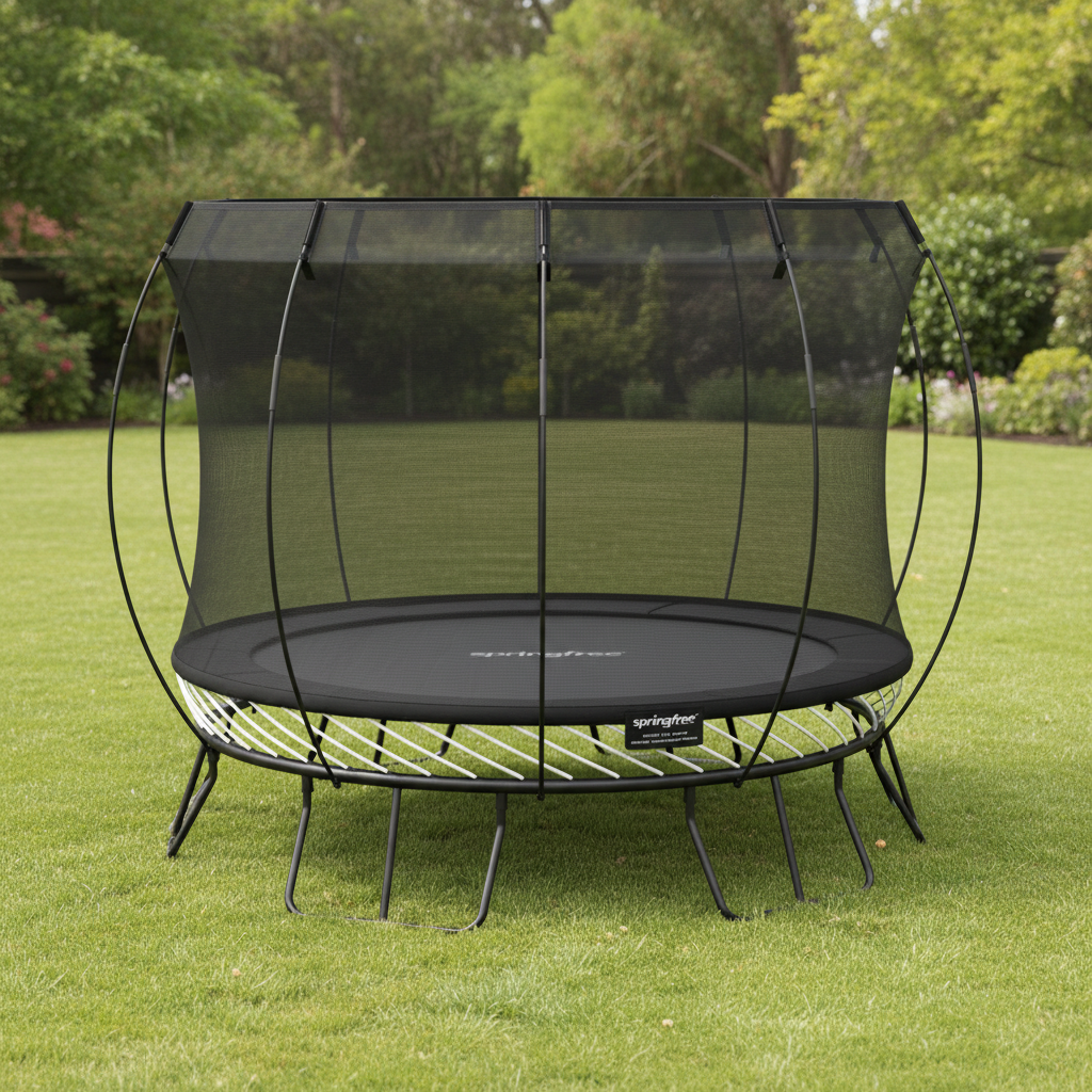 Springfree 10ft Round Outdoor Trampoline With Safety Net - Hot Tub Shop