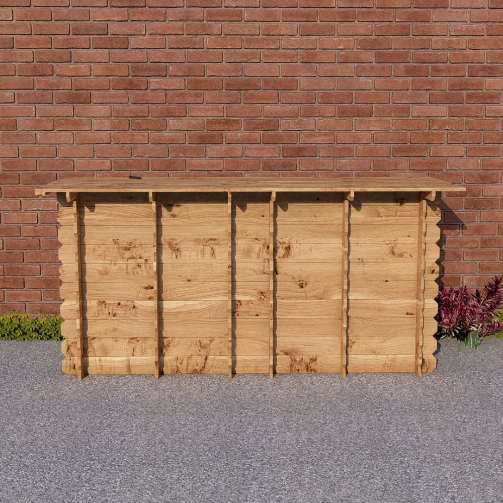 Large Wooden Interlock Bar - Hot Tub Shop