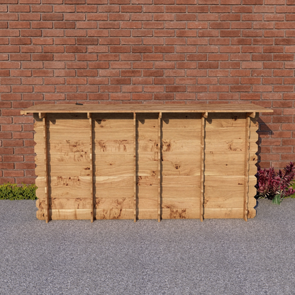 Large Wooden Interlock Bar - Hot Tub Shop