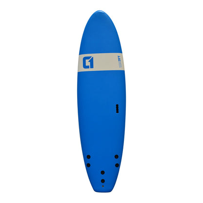7ft x 23in Beginner Surf School / Rental Softboard Surfboard (SSR) - Hot Tub Shop